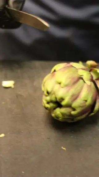 Michelin-Approved Artichoke Prep in Copenhagen